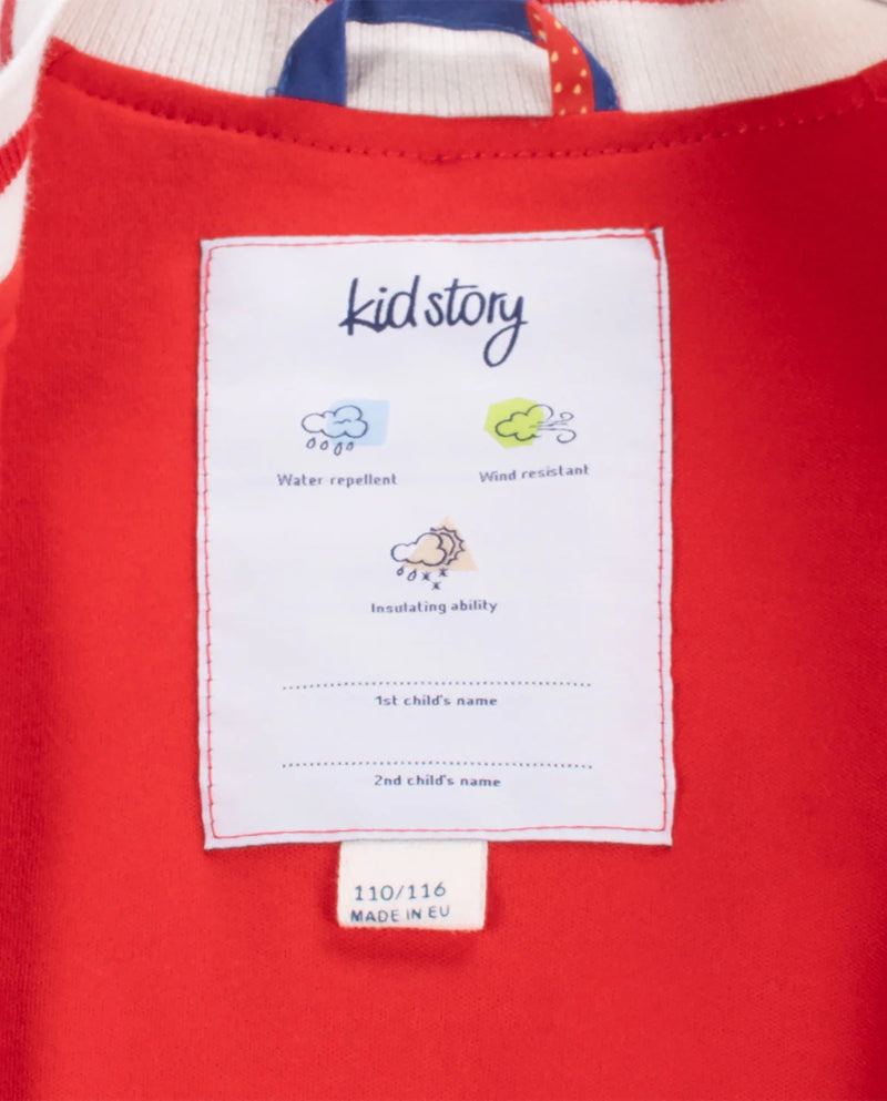 Organic/Bio finishing cotton jacket | Strawberry