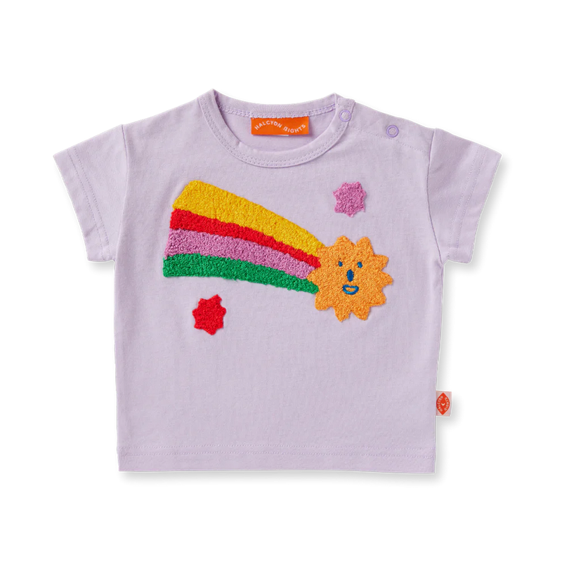 Rainbow Cotton Applique T-shirt