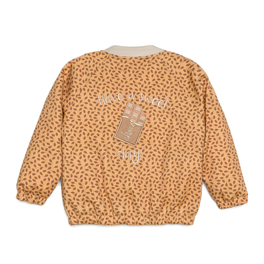 Bio finishing cotton jacket | Hot Chocolate