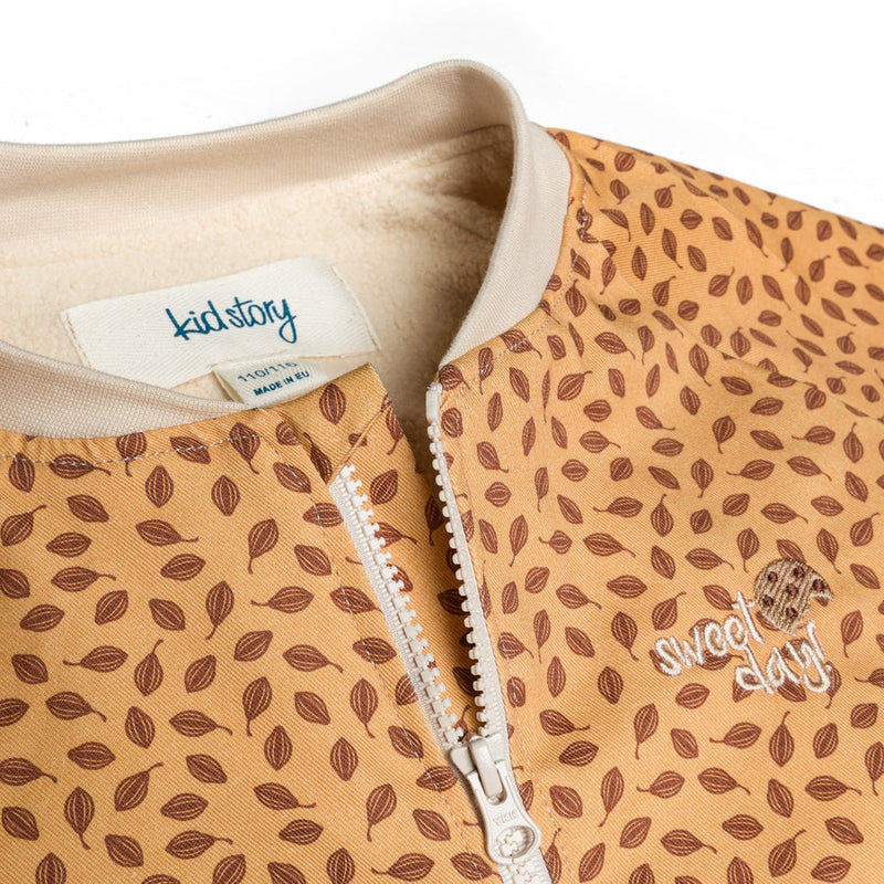 Bio finishing cotton jacket | Hot Chocolate
