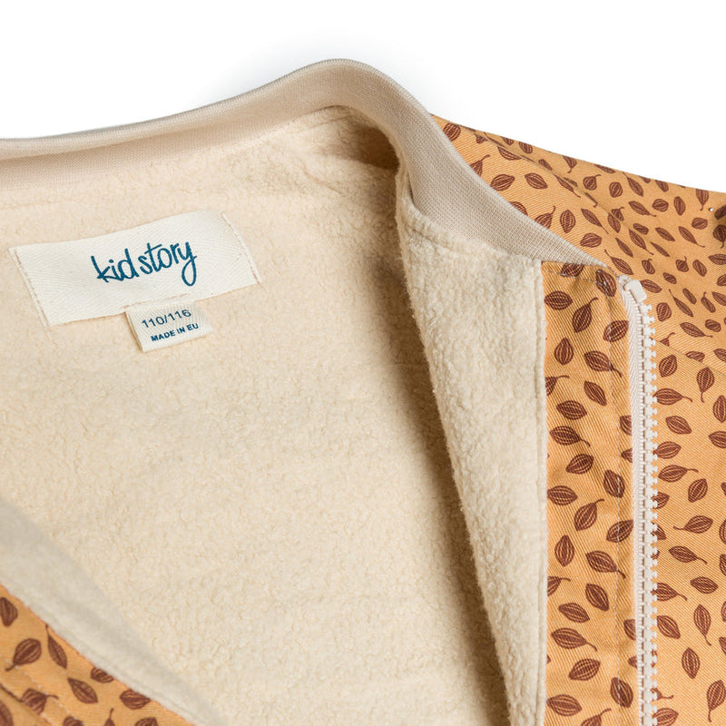 Bio finishing cotton jacket | Hot Chocolate