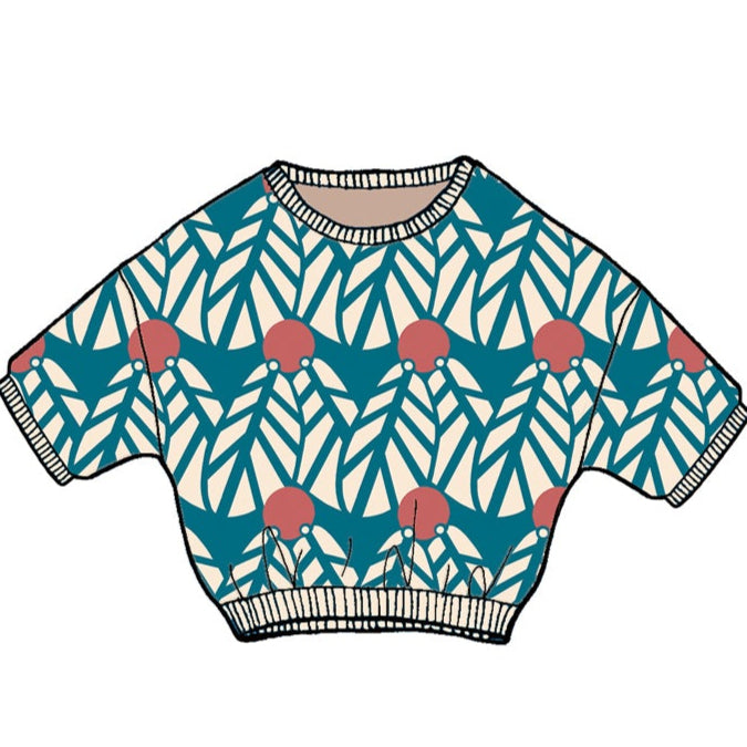 Butterfly Sweat Top