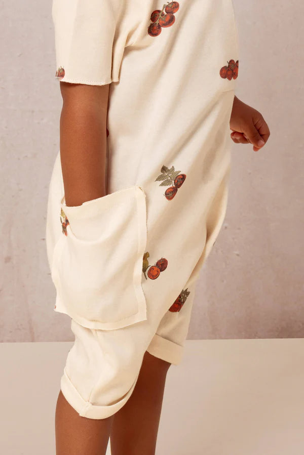 Jumpsuit Aimé | Off white tomatoes