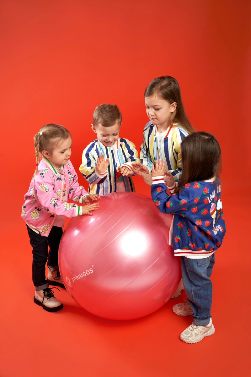 Organic/Bio finishing cotton jacket | Strawberry