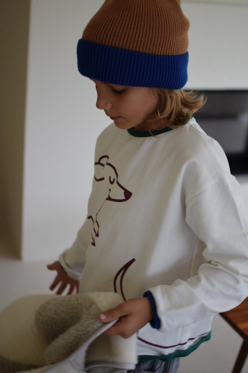 Merino Beanie Hat - Caramel Joy