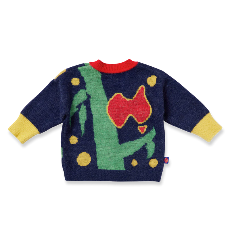 Blinky Navy Knit Cardigan