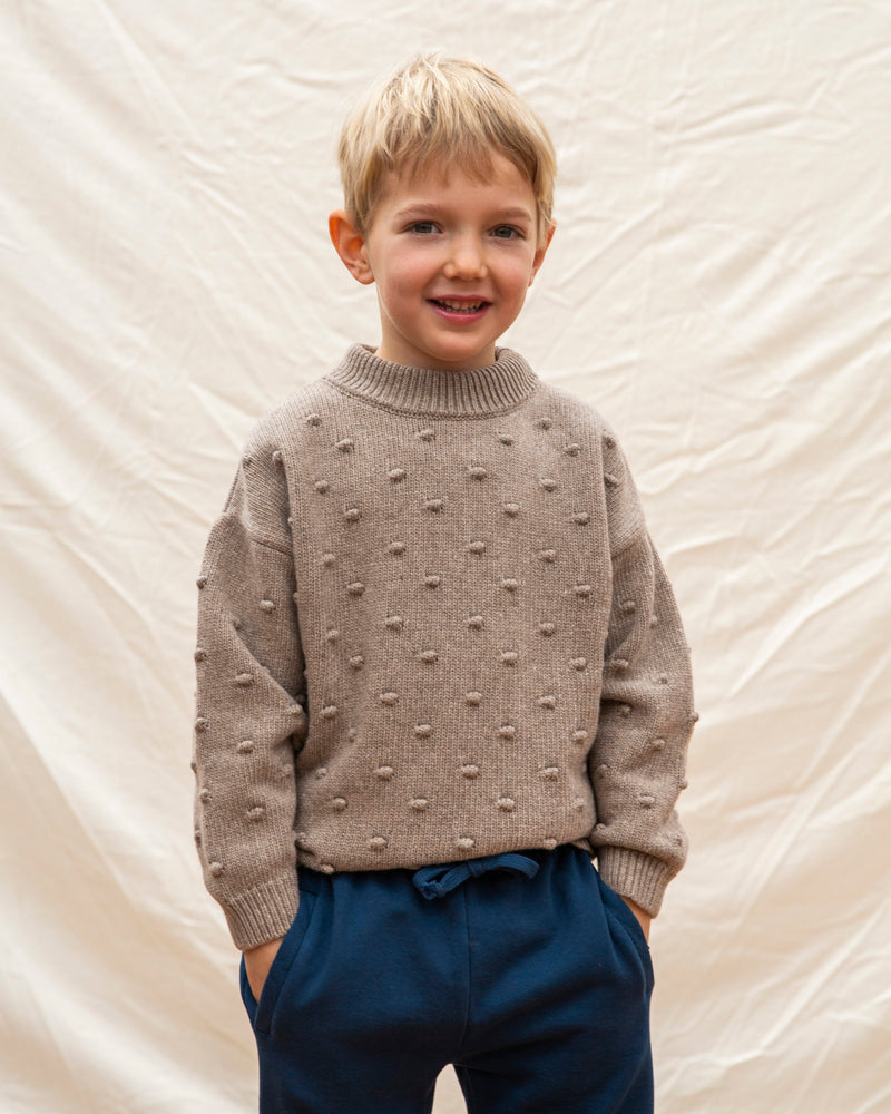 Juna Sweater Kids / Taupe