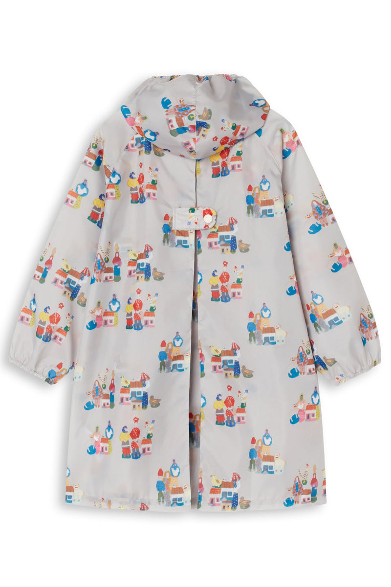 Núria Fado | Long sleeved rainproof outerjacket