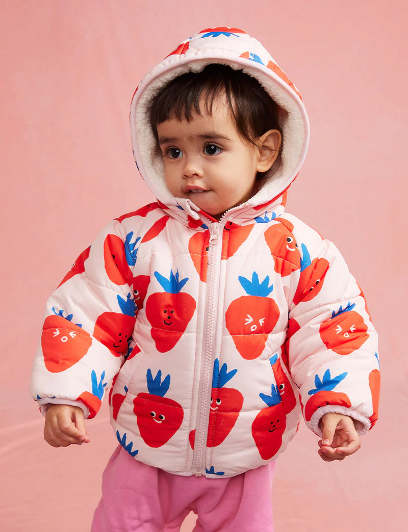 Berry Cosy Kids Puffer Jacket