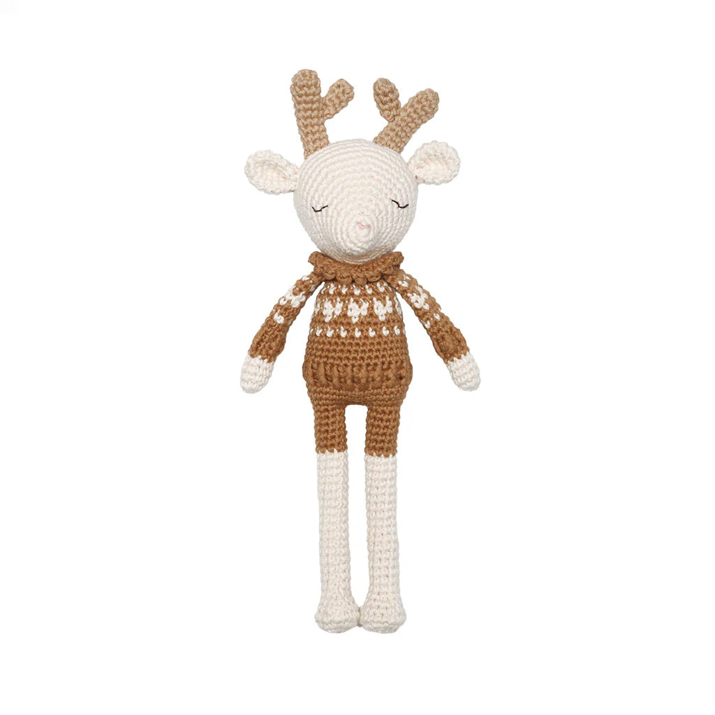 Robin Reindeer I Hearts Sweater Cream/Caramel