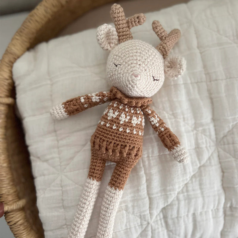 Robin Reindeer I Hearts Sweater Cream/Caramel