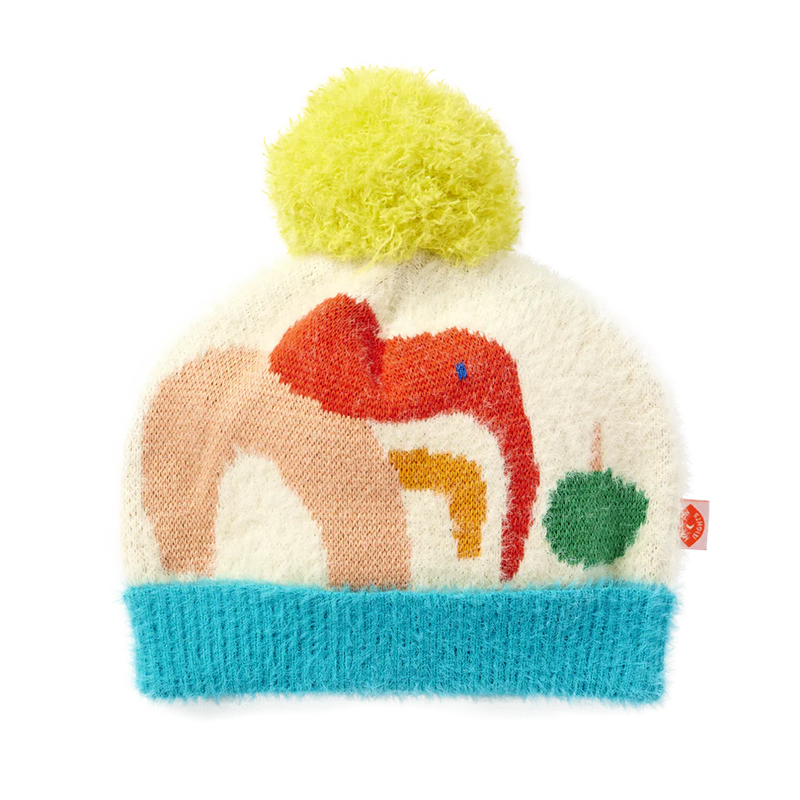 Happy Herd knit beannie