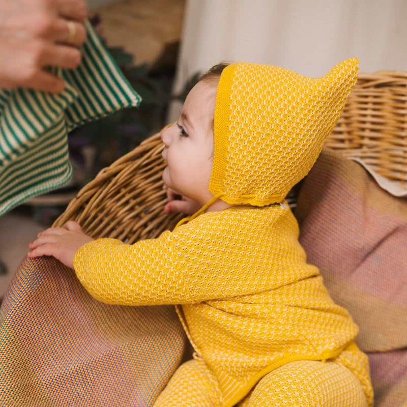 Cloud Cardigan | Frog Gold