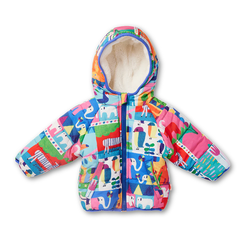 Safari Park Kids Puffer Jacket