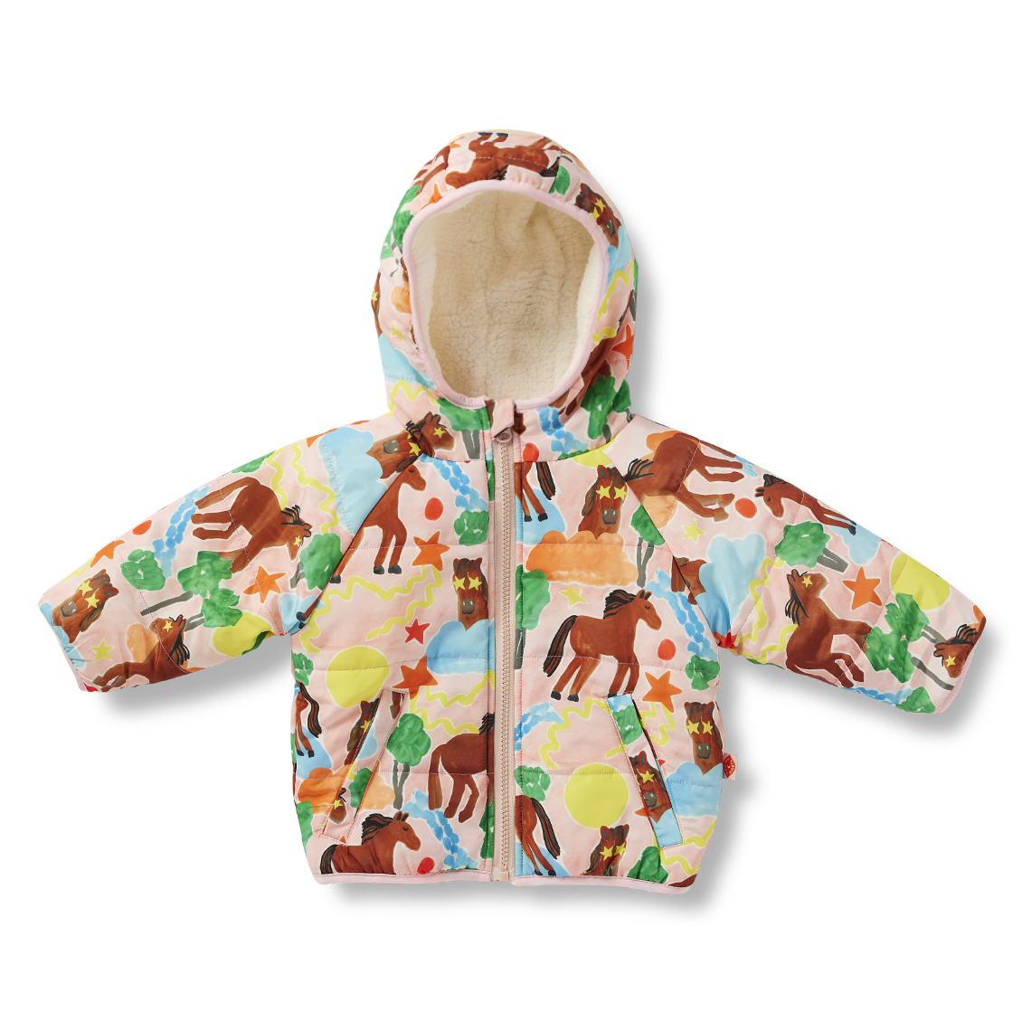 Giddy Up Kids Puffer Jacket