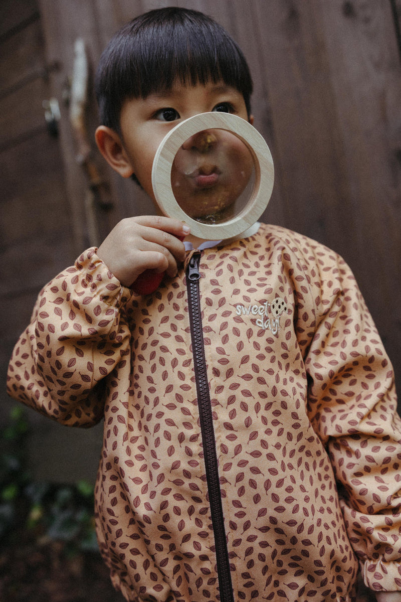 Bio finishing cotton jacket | Hot Chocolate