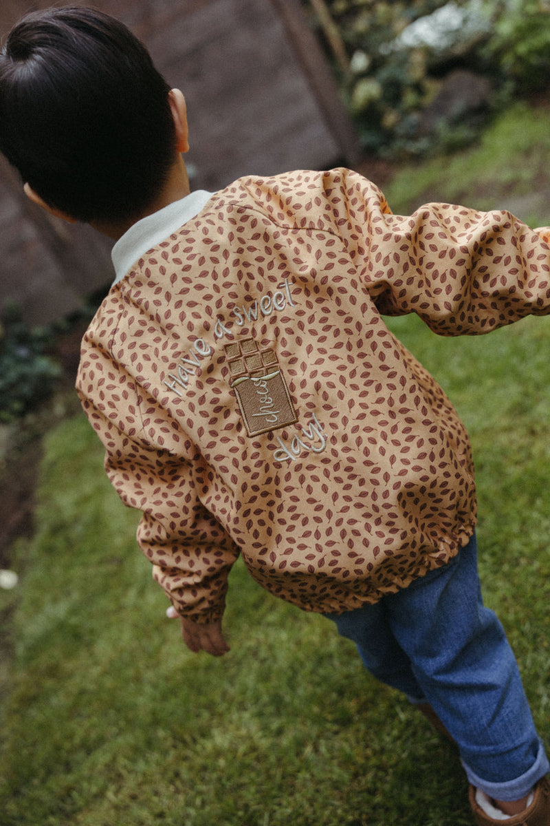 Bio finishing cotton jacket | Hot Chocolate