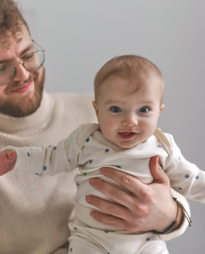 Organic Bodysuit Blueberries