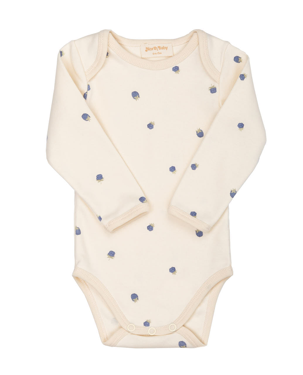 Organic Bodysuit Blueberries