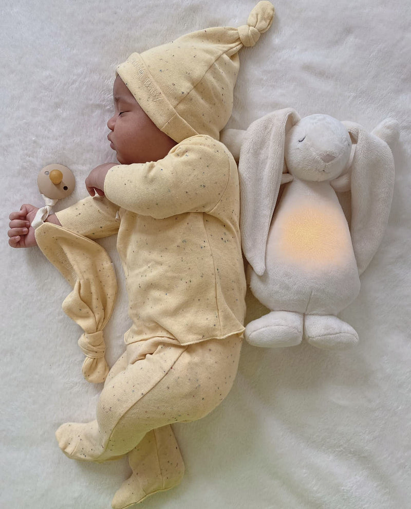 Organic Wrap Top & Footed Pants (Box) | Banana