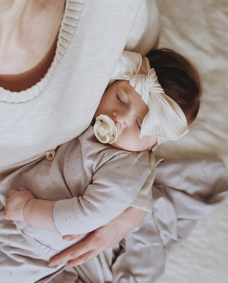 Organic Wrap Top & Footed Pants (Box) | Cloud