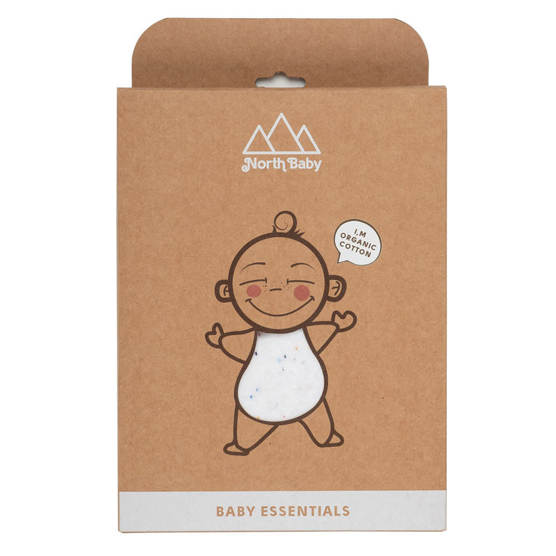 Organic Wrap Top & Footed Pants (Box) | White Milk