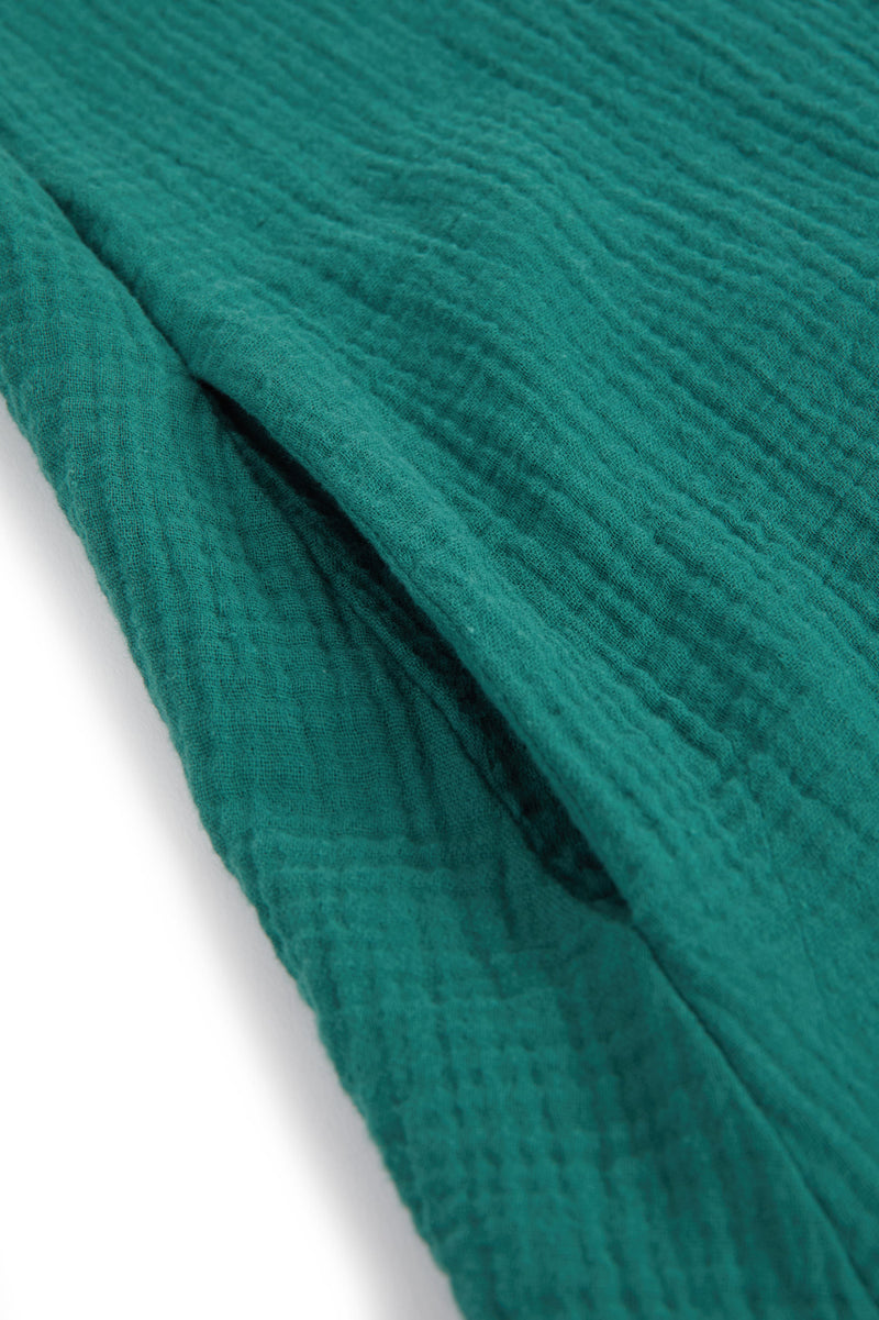 Betânia Emerald | Αμάνικο φόρεμα σε γραμμή Α