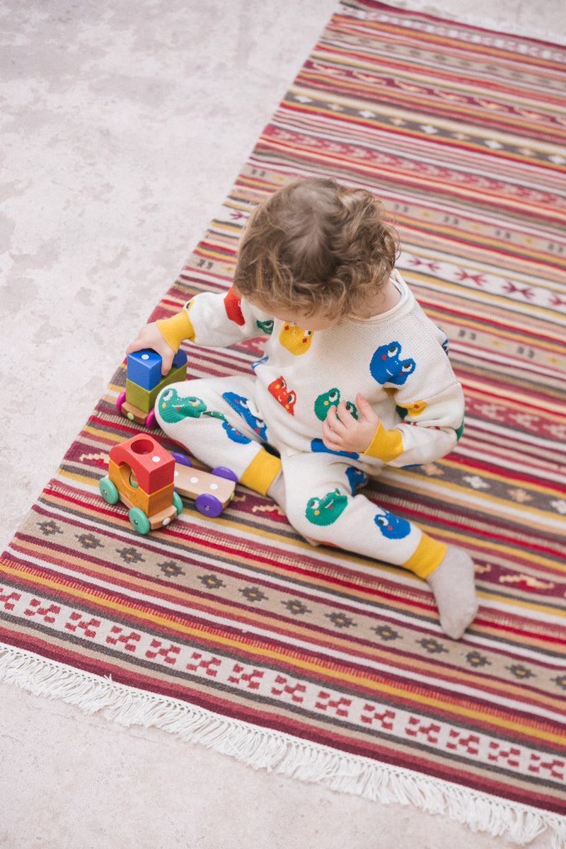 Rainbow Frogs Sweater