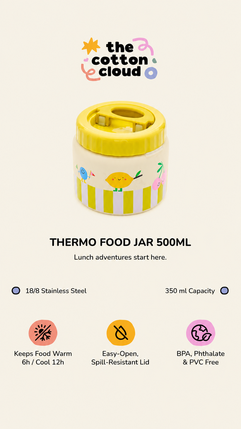 the cotton cloud - Thermo Food Jar Cherry Pop 350ml