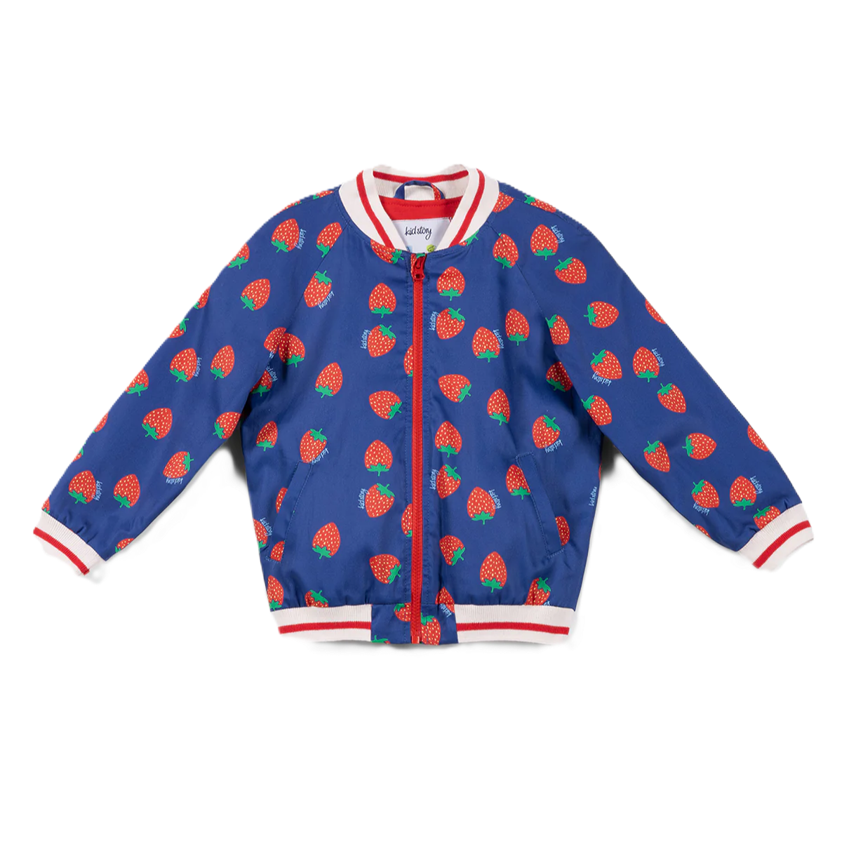 Organic/Bio finishing cotton jacket | Strawberry