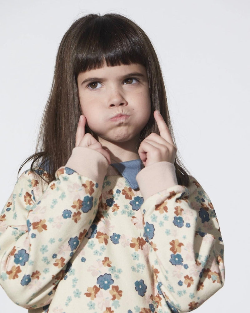 Nude Wild Flowers Sweatshirt