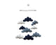 Gamcha - Mobile, Clouds, Blue/White