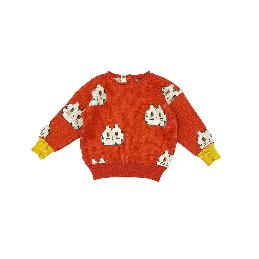 Red Jaguar Sweater