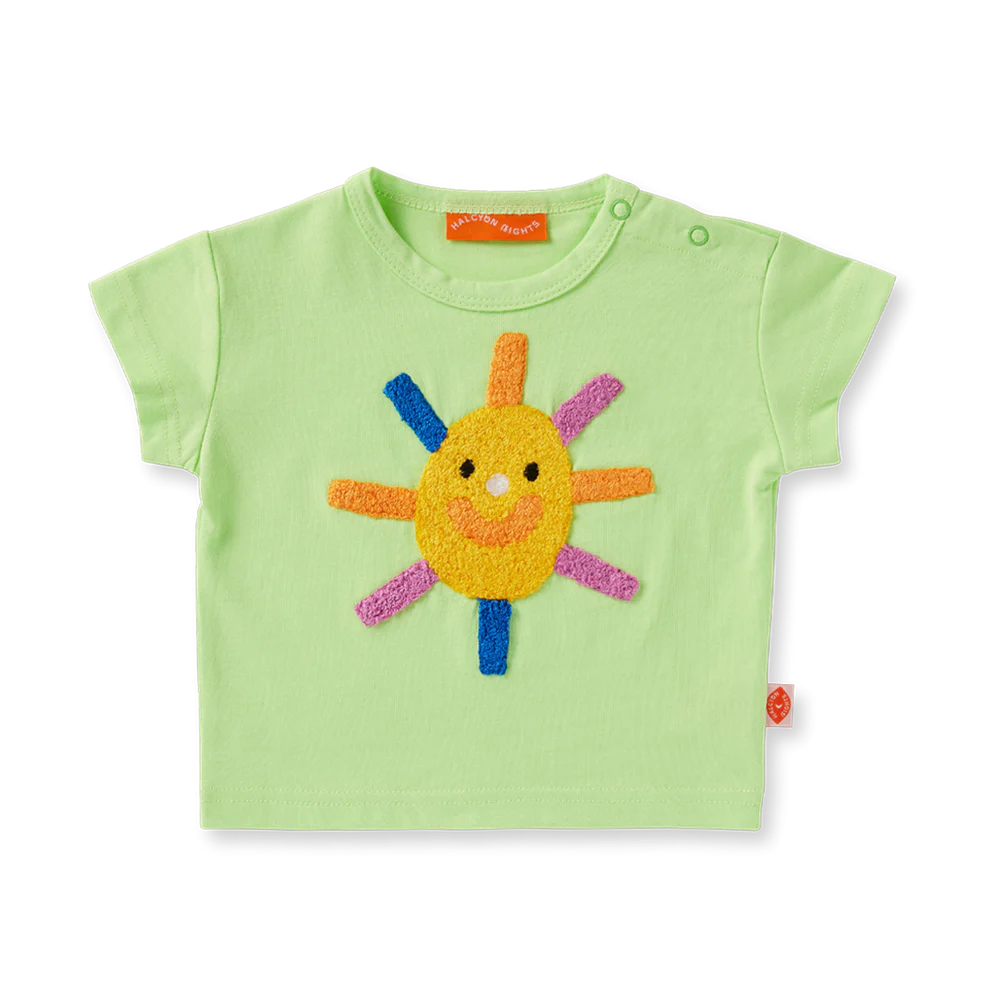 Sun Cotton Applique T-shirt