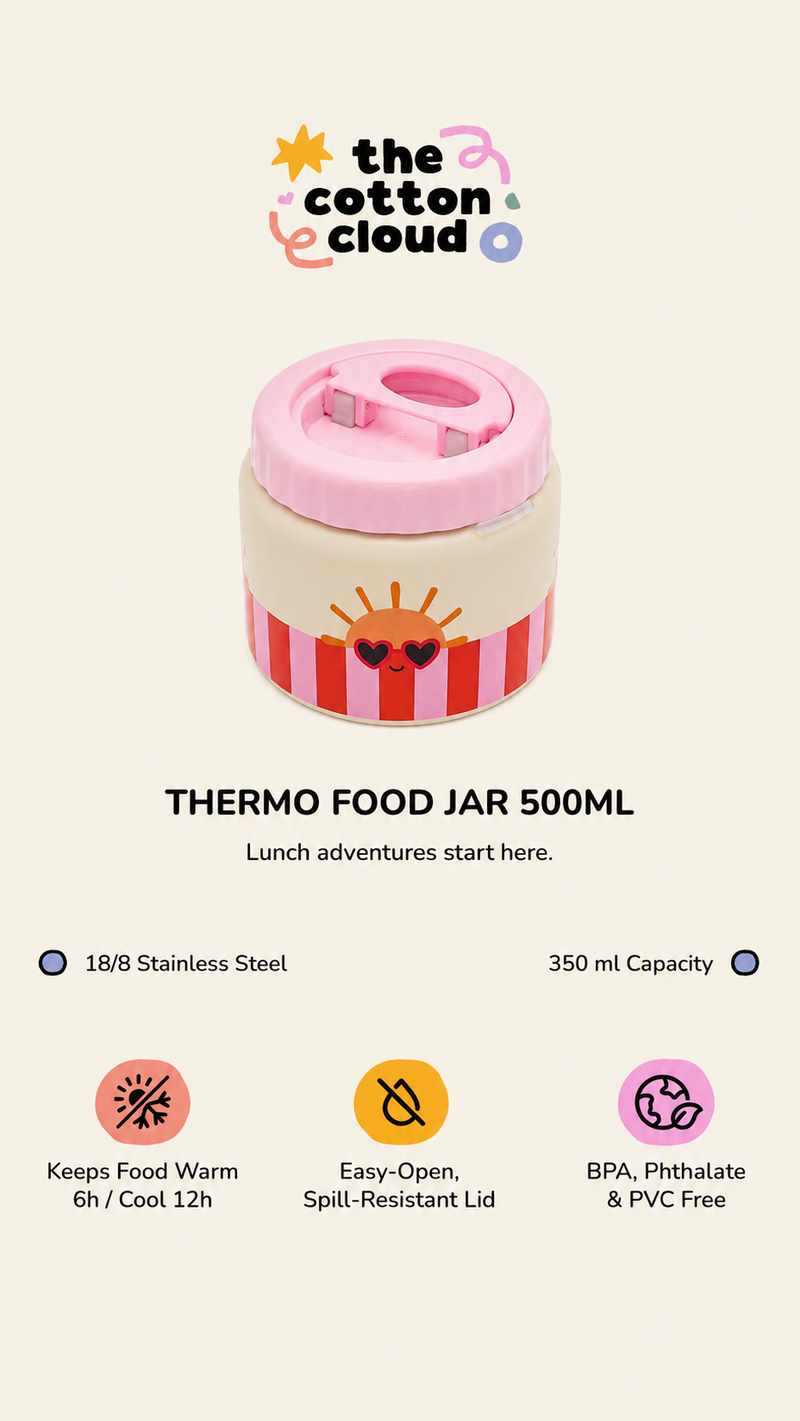 the cotton cloud - Thermo Food Jar Club Soleil 350ml