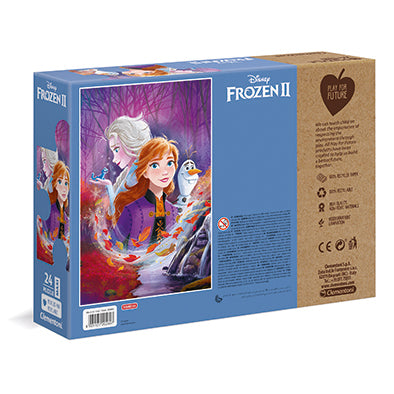 Clementoni Παιδικό Παζλ Eco Play For Future Maxi Frozen II 24 τμχ