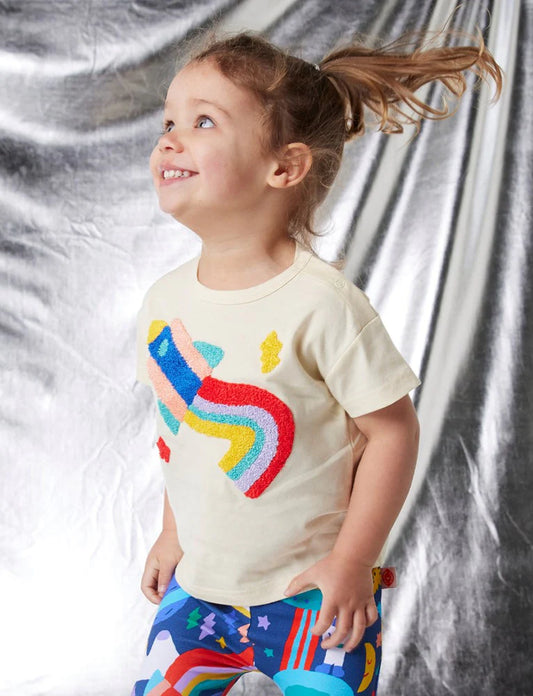 Rocket Cotton Applique T-shirt
