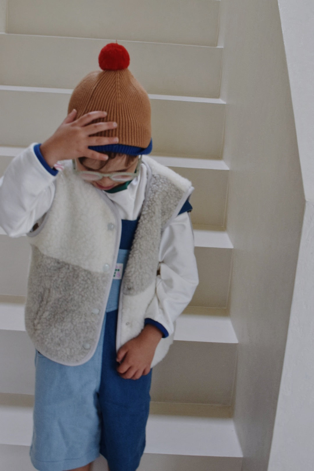 Merino Beanie Hat - Caramel Joy | Πλεκτό Σκουφί