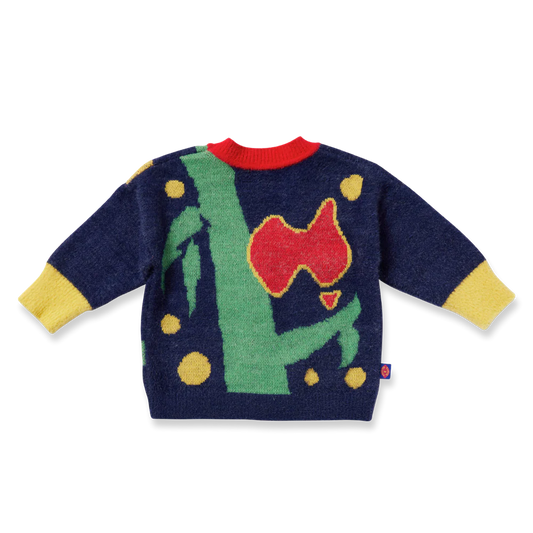 Blinky Navy Knit Cardigan
