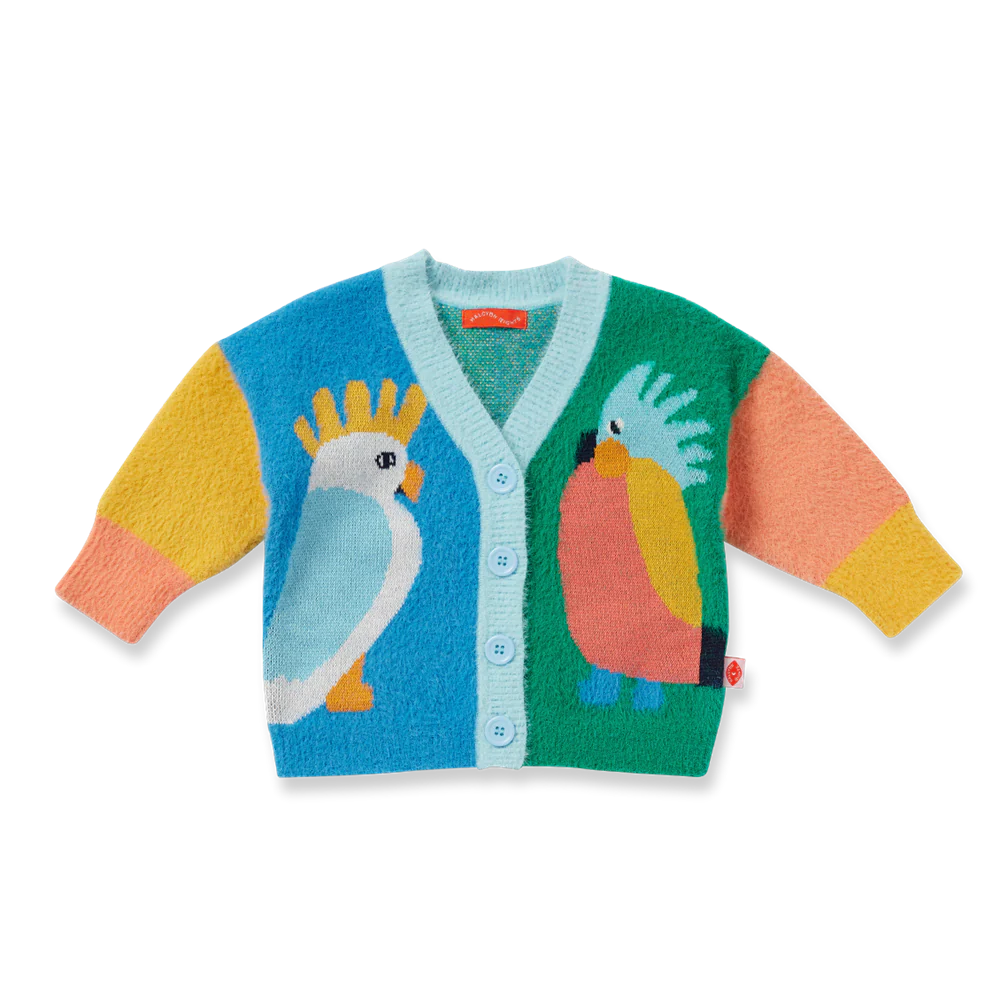 Flamin' Galahs Knit Cardigan