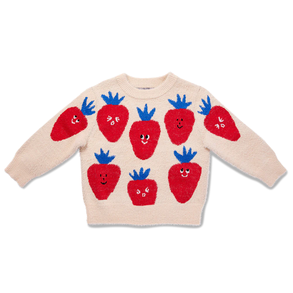 Berry Cosy Knit Jumper