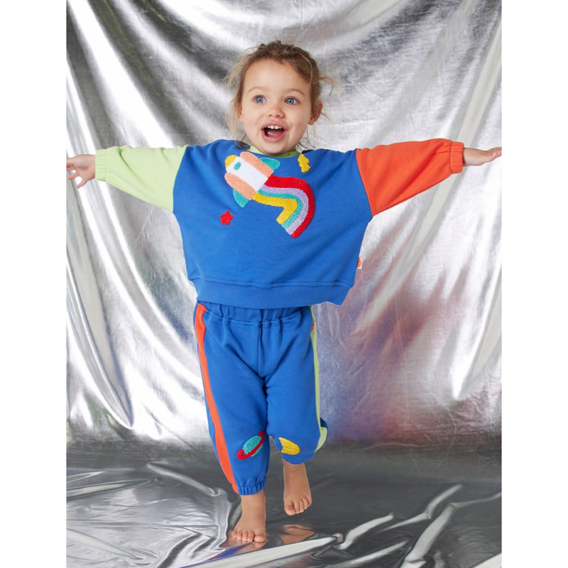 Rocket Ride Navy Sweater