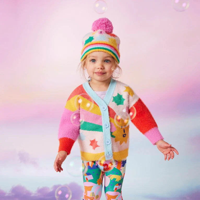 Rainbow Valley knit beannie