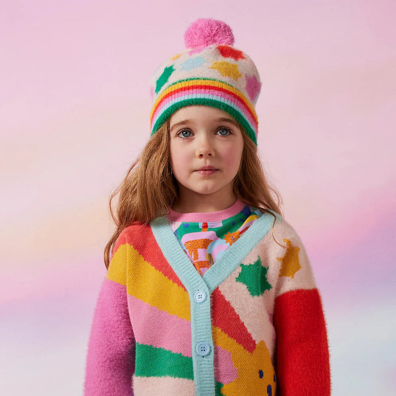 Rainbow Valley knit beannie