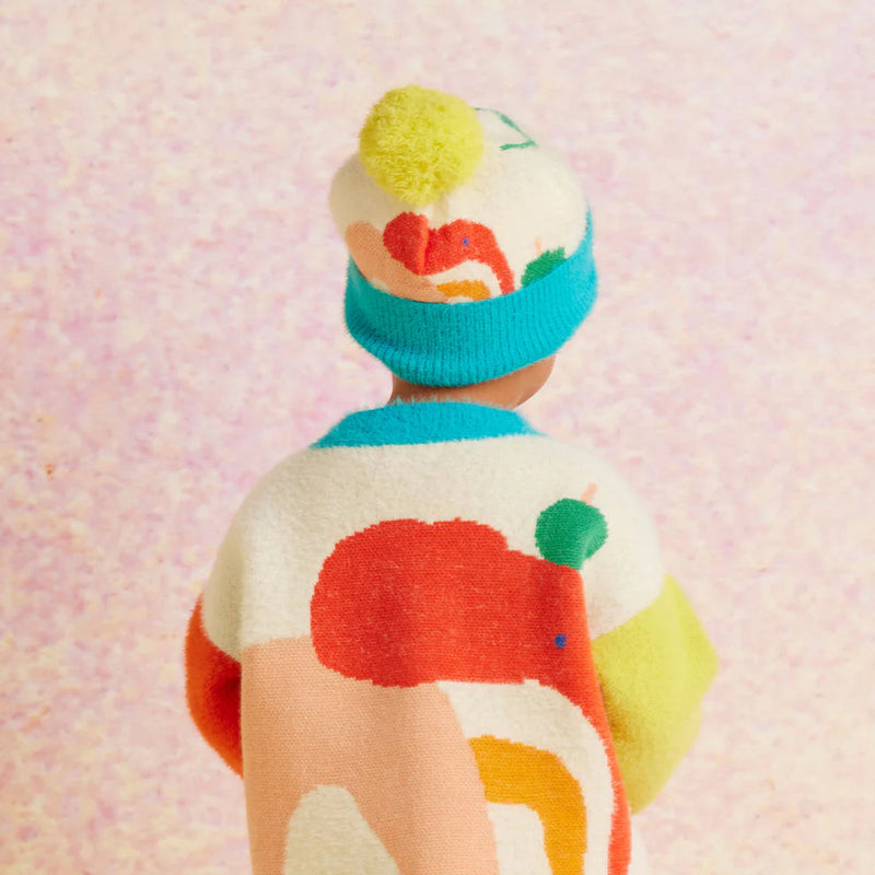 Happy Herd knit beannie