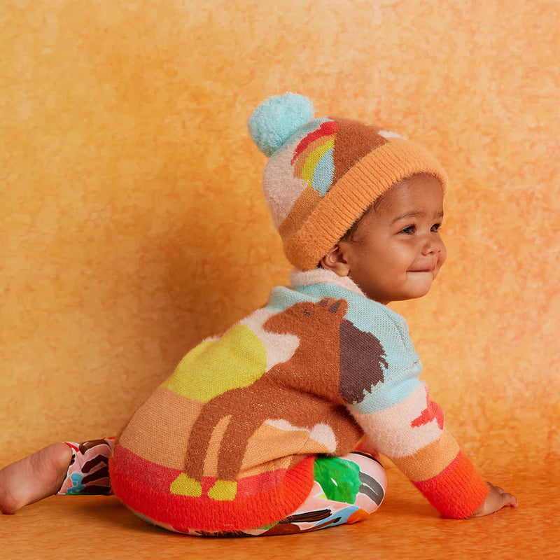 Giddy Up knit beannie