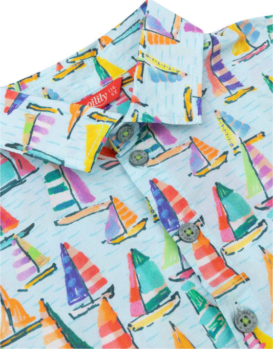 Sail Away/Starlight Blue | Bikkel blouse