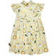 Dress with green & yellow checkers