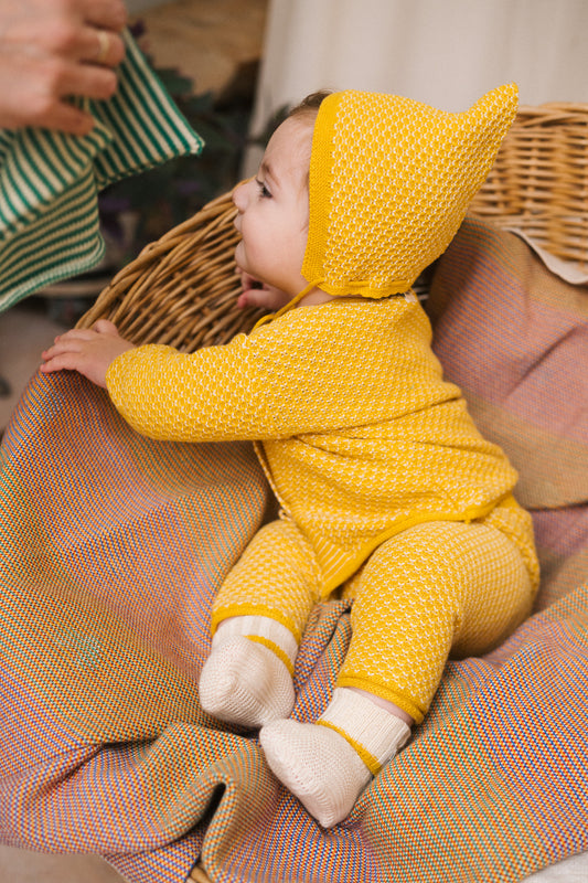 Cloud Cardigan | Frog Gold