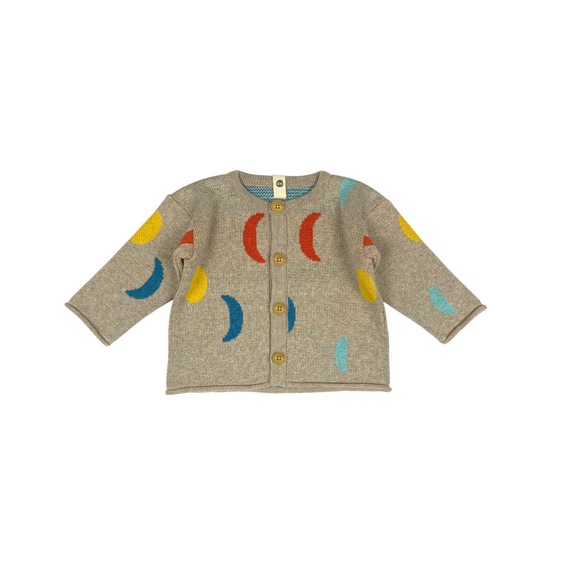 Latte Moon Phases Cardigan